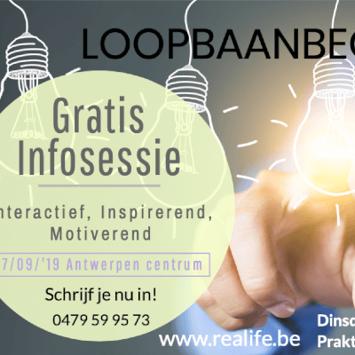 Gratis loopbaanbegeleiding infosessie Antwerpen Gratis loopbaanbegeleiding infosessie Antwerpen